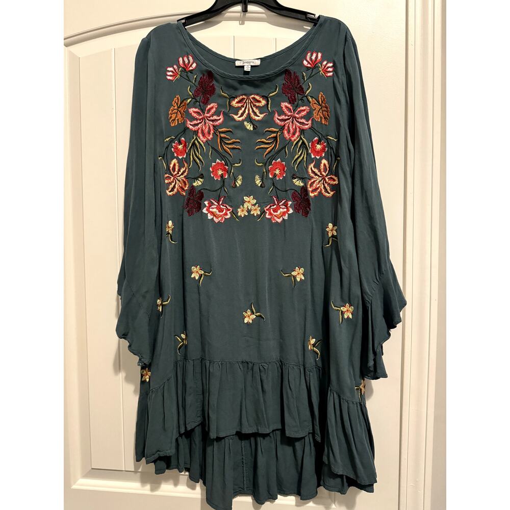 Jodifl Floral Embroidery Style Dess size Small Cottagecore Fairy Grannycore